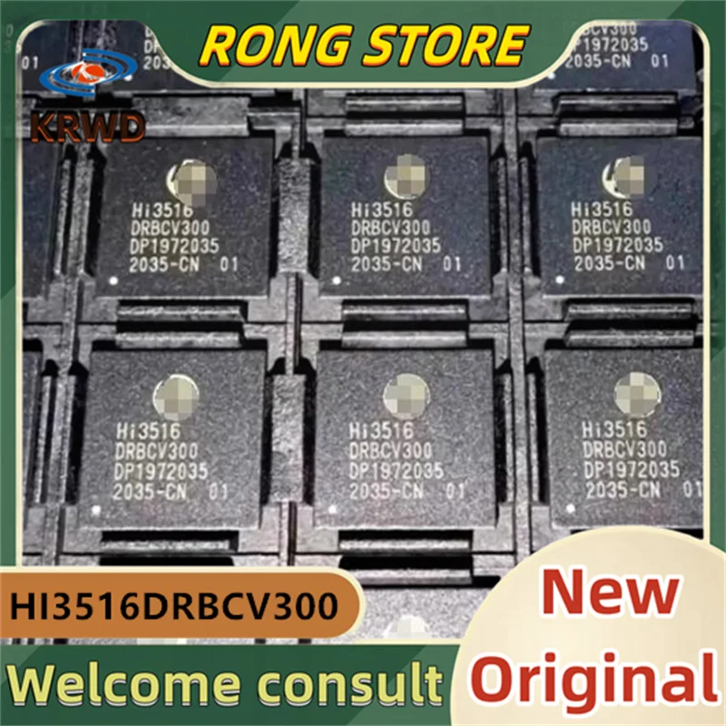 

HI3516DRBCV300 Новый и оригинальный HI3516 BGA367