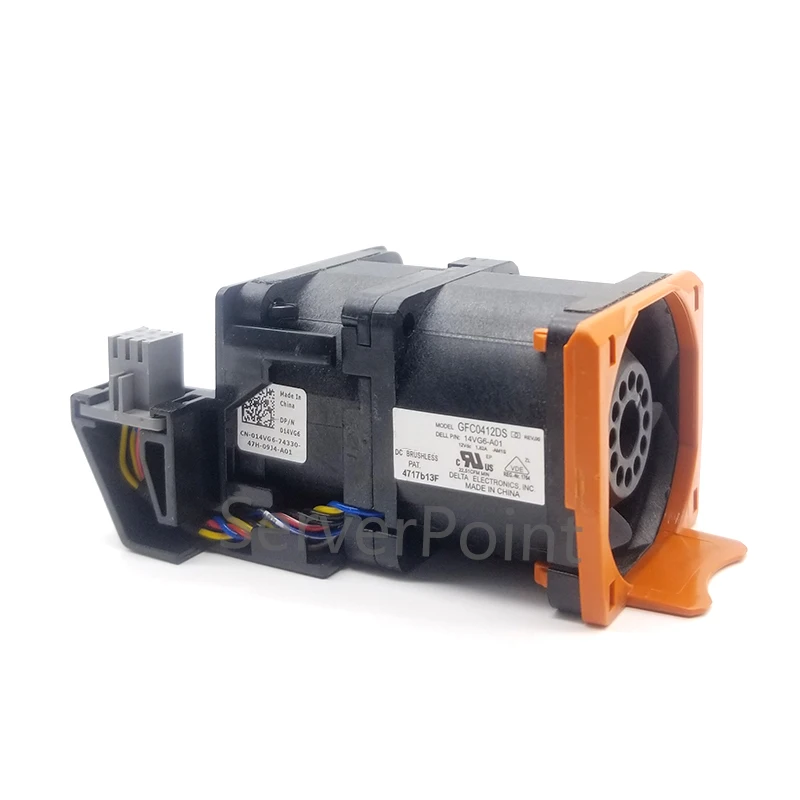 Ventilador de refrigeración para Dell Poweredge, ventilador de refrigeración para servidor R620 R630, 02X0NG 14VG6 GFC0412DS F1YN7 0F1YN7