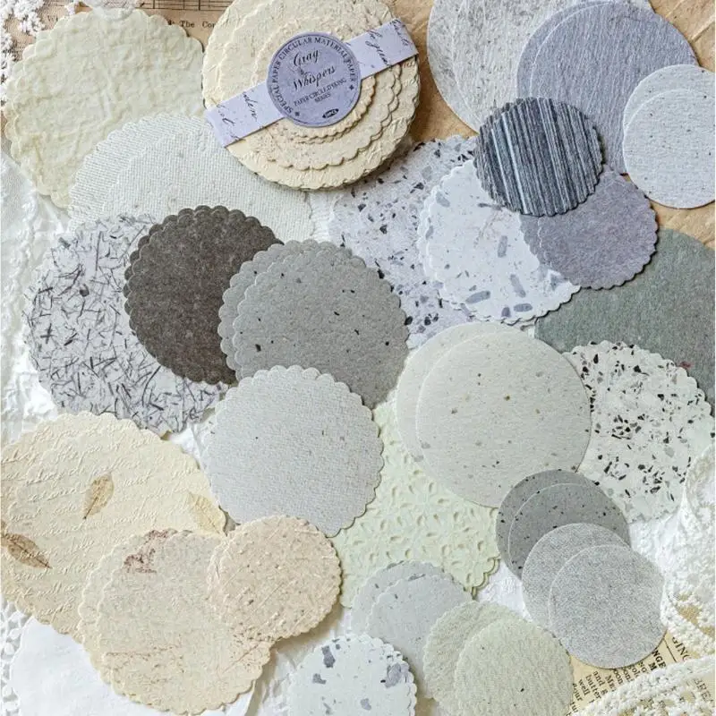 LXAA กระดาษดิสก์การจัดแต่งกระดาษชุดสำหรับการ์ดทำมือความทรงจำหนังสือการประดิษฐ์