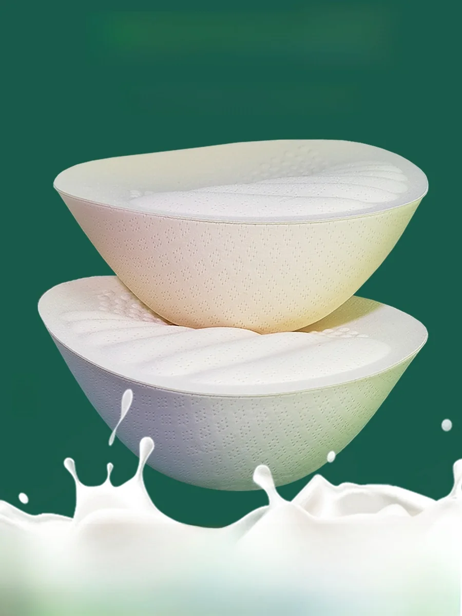 Thickened Latex Chest Pad Bra Underwear Swimsuit Inner Pad Flat Chest Small Chest Special Use Beautiful Back Replacement Fake...