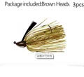 3pcs brown