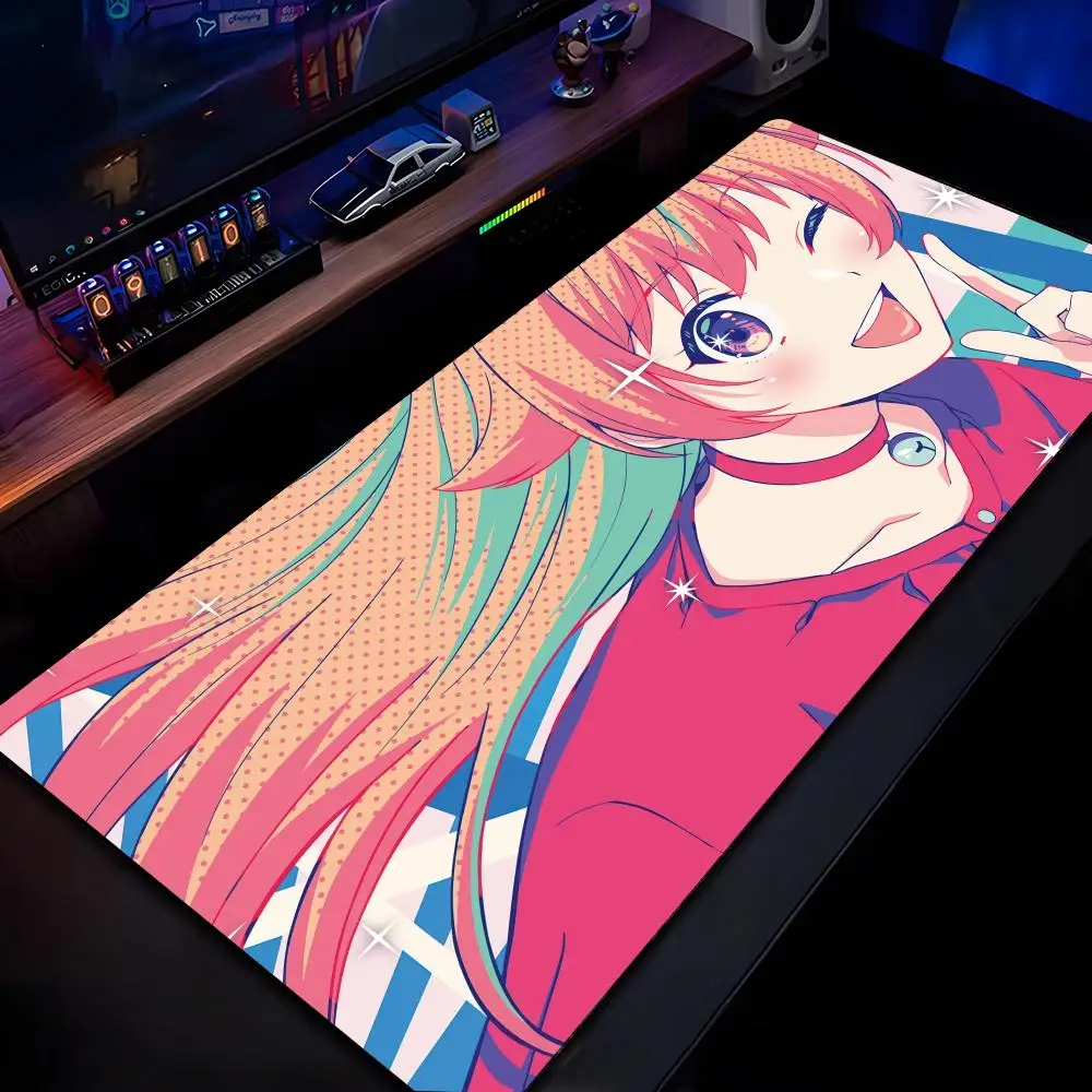 

Latest Anime WITCH WATCH Mouse Pad Mousepad HD Printing Computer Gamers Locking Edge Non-slip Mouse Pad XXL90x40cm Keyboard PC D