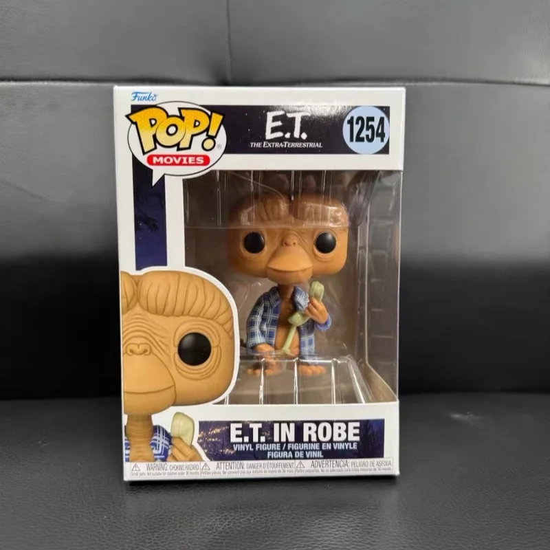 

Genuine Funko Pop E.T. The Extra-Terrestrial Action Anime Figure Vinyl Statue Doll Desktop Decor Model Toys Collectibles Gifts