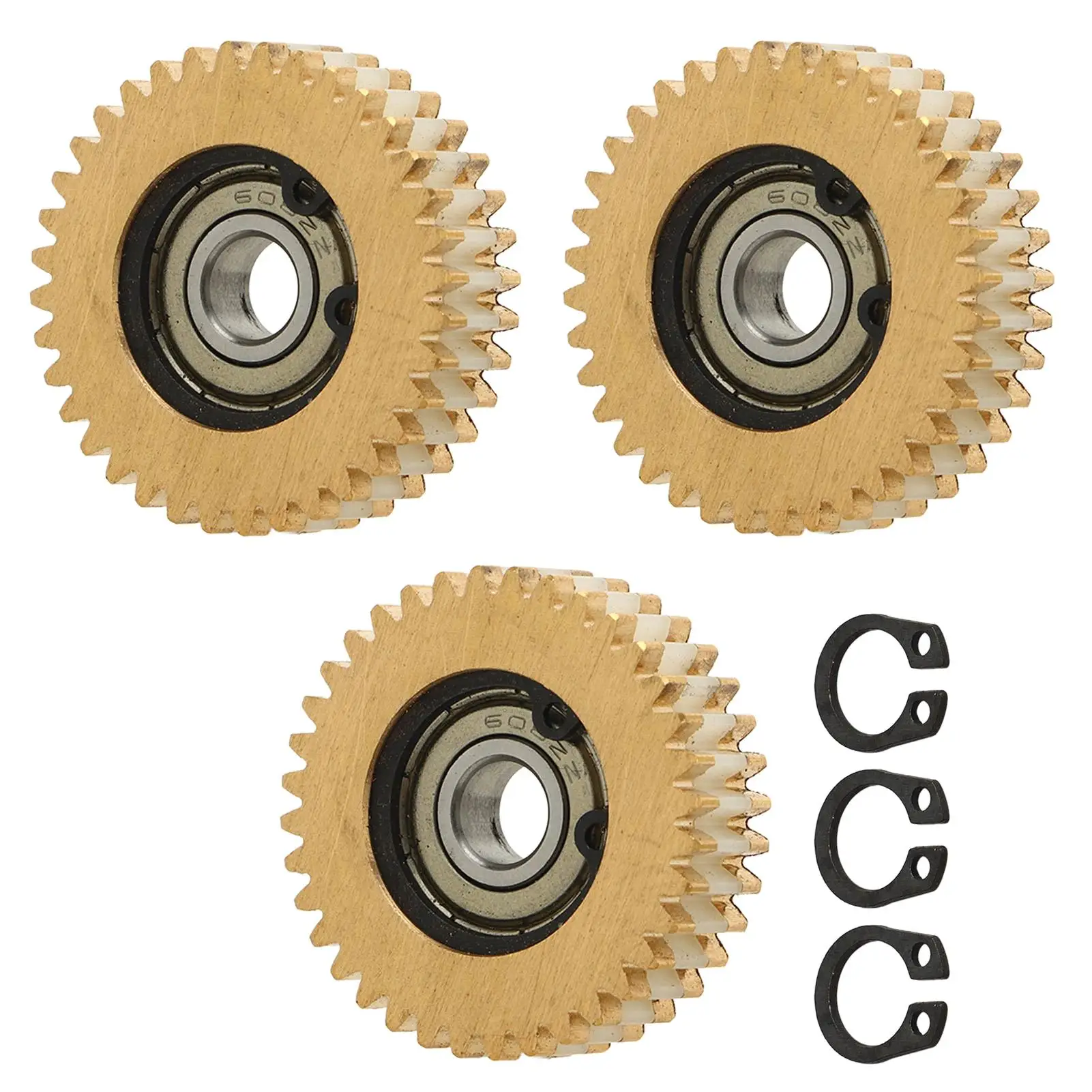 Electric Bike Motor Gear Set 36T - Copper Lightweight Gear for scooter & - Durable Steel Construction - 38mm Gear Size