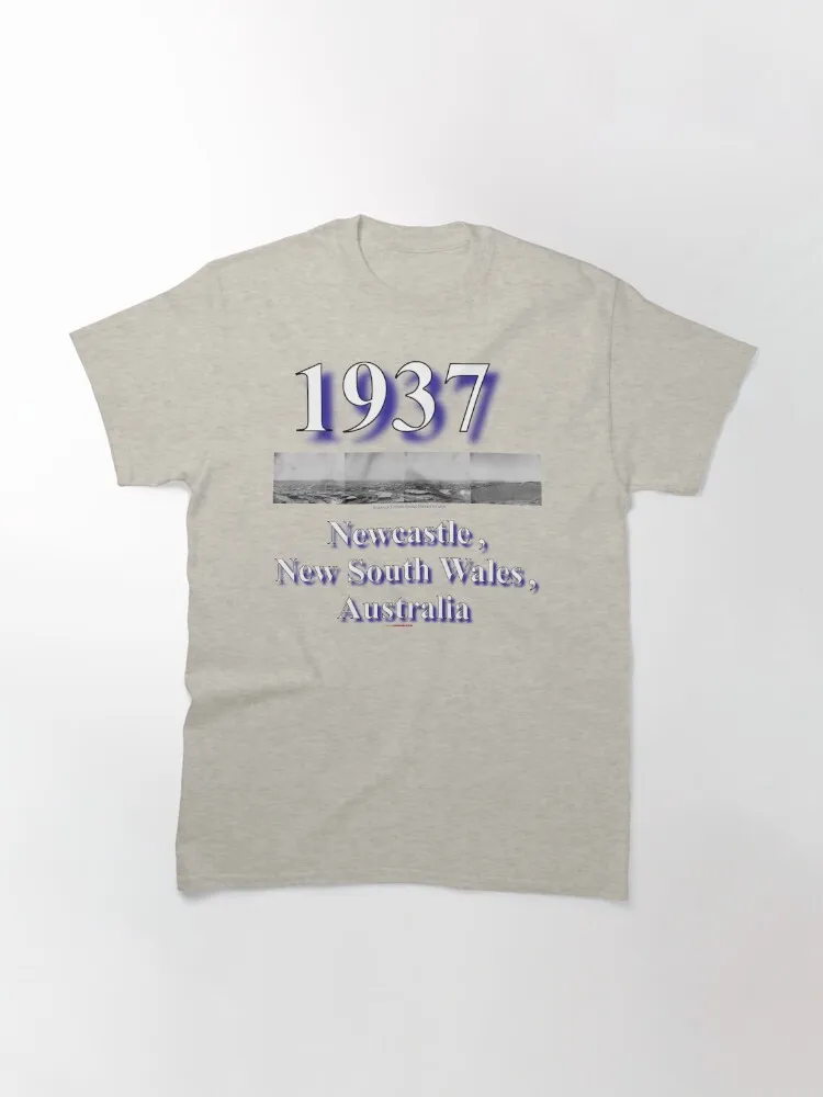 Galleon Album Panorama - Newcastle, Australia 1937  Classic T-Shirt