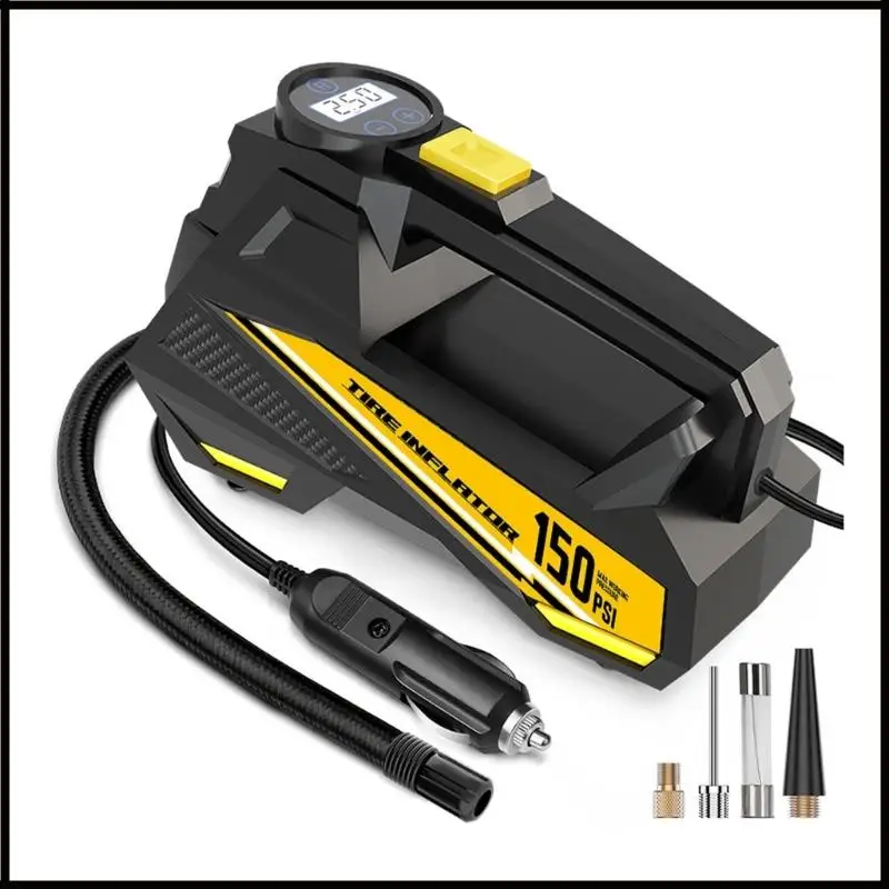 

Auto Air Pumps с точностью давления давления и аварийным освещением для использования транспортных средств