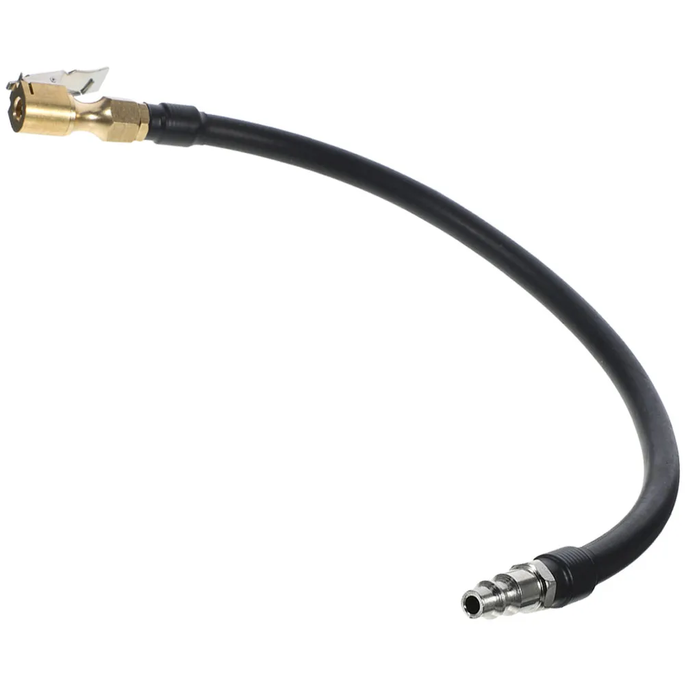 

Tire Inflator Chuck Hose 60CM Air Compressor Attachment Rubber Extension Pneumatic Quick Connect Seal Pressure Car Maintenance