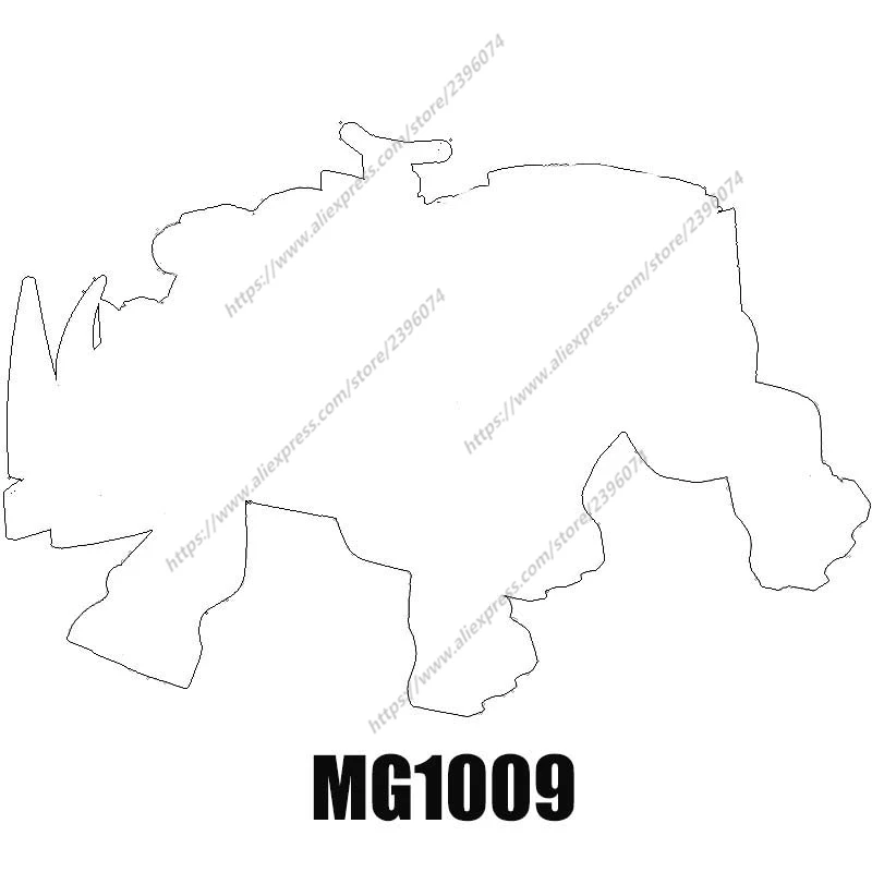 

Строительный блок модели носорога для детей, развивающие игрушки