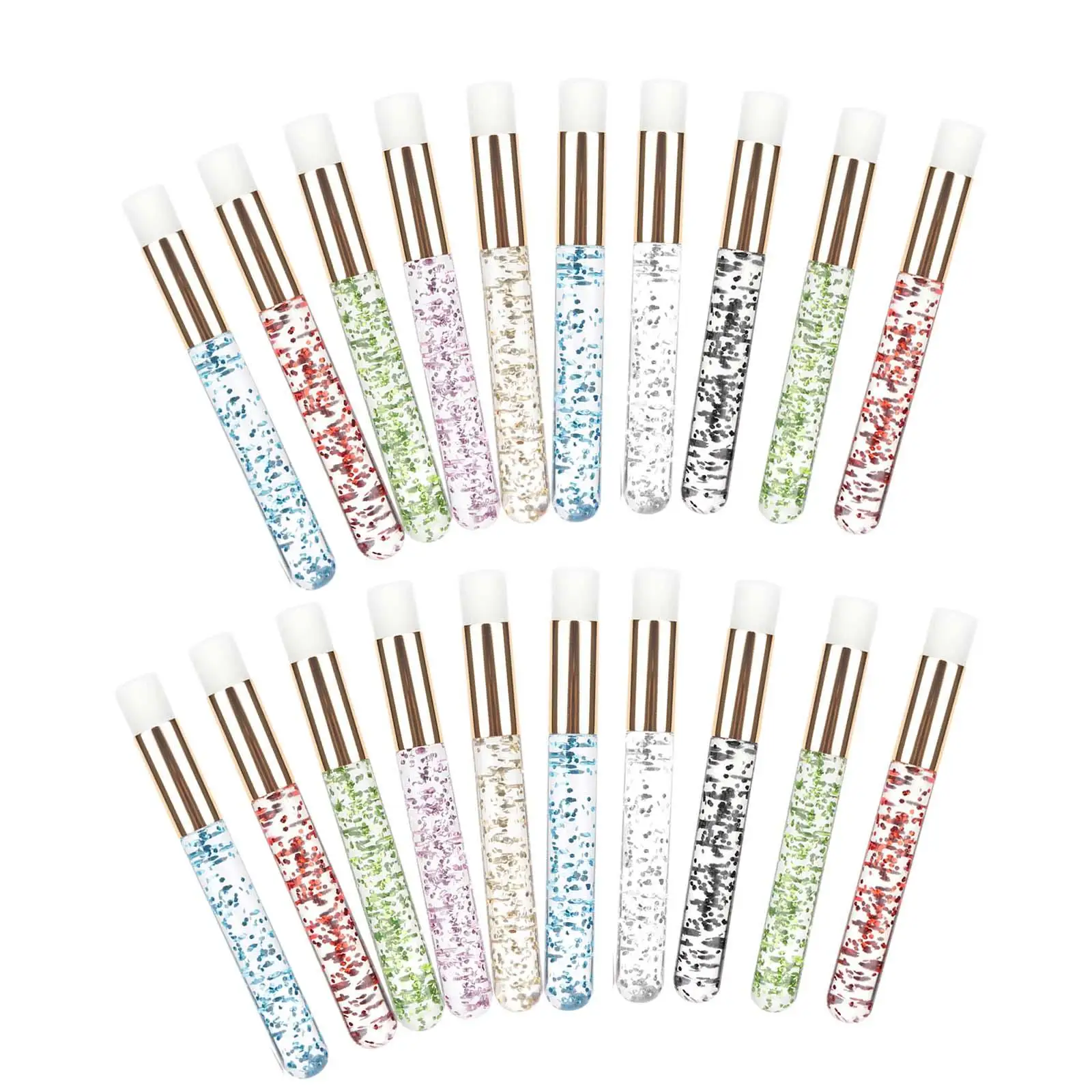 20x Glitter Lash Shampoo Brushes Home Salon Use Professional Nose cleaner