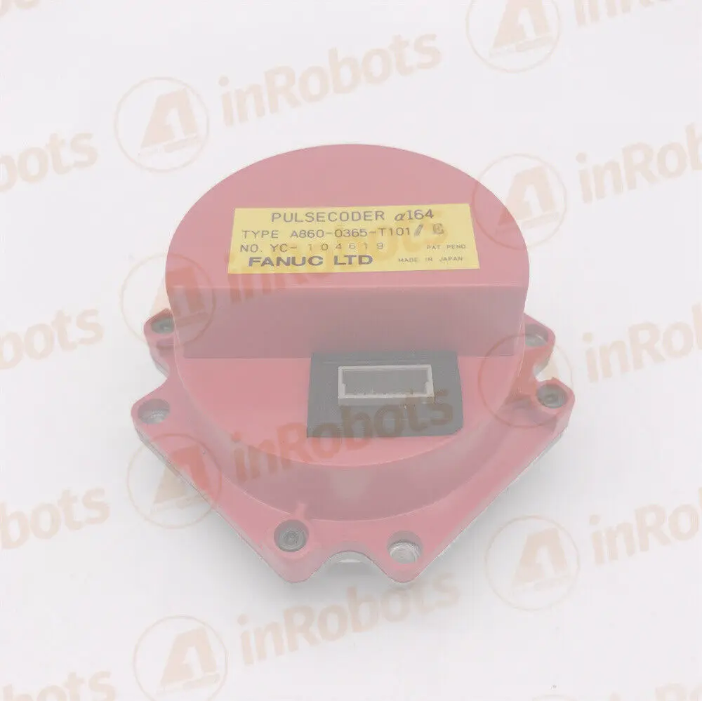 

FANUC PULSECODER A860-0365-T101 Pulse Coder Rotary Encoder Red ABS