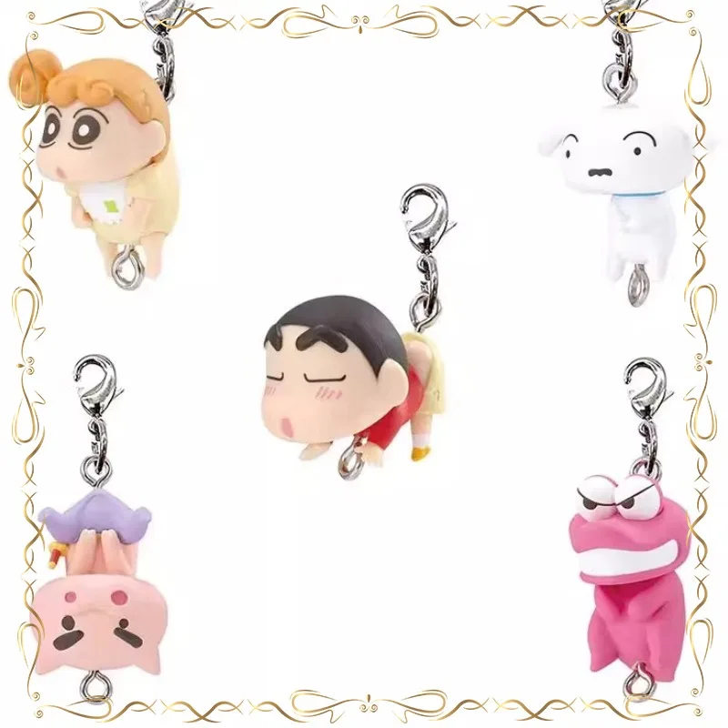 

Crayon Shin-chan Gashapon Nohara Shiro Shinchan Action Figure Cute Originality Pendant Fashion Delicate Personality Key Chain