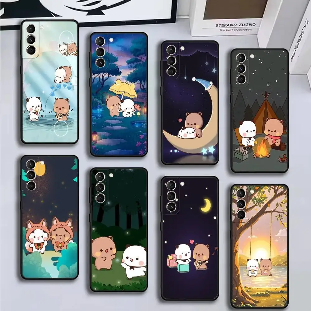 

Halloween Cute BuBu DuDu Phone Case For Samsung GalaxyA13,21s,22,31,32,52,53,71,72,73,Soft Black Cover