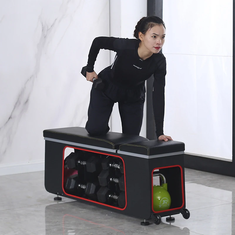 

【Hot】Adjustable Storage Dumbbell Stool, Bird Stool Box, Multifunctional Combination, Home Fitness Chair, Bench, Push Shoulder De