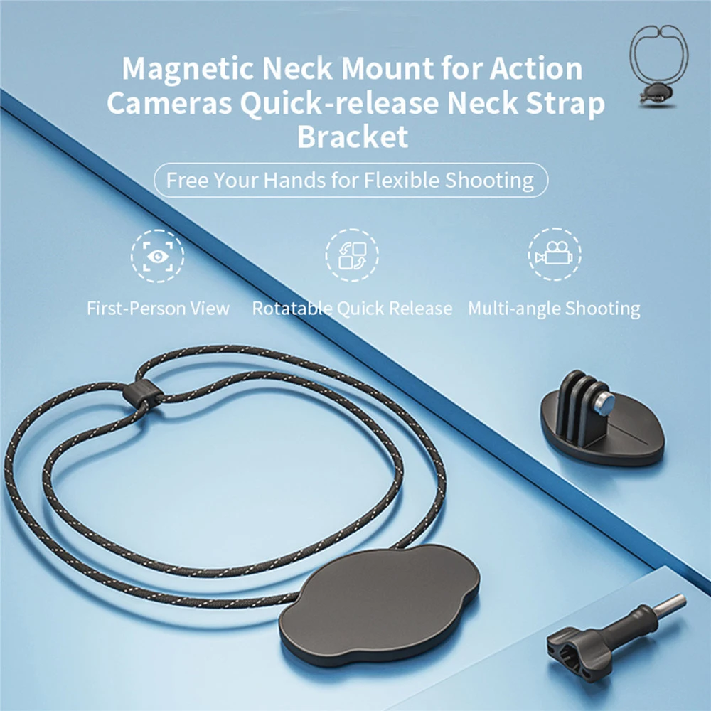 磁気アクションカメラ,クイックリリース,カメラアクセサリー,dji action 3 osmo Pocket,insta360 x4 x3