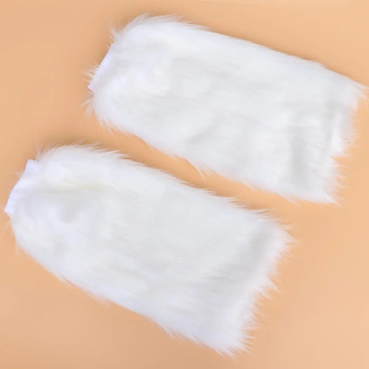 40 cm warme voetbeschermers sokkenwarmers enkel pluizige beenslipper voor dames pluche namaakbont sets baby