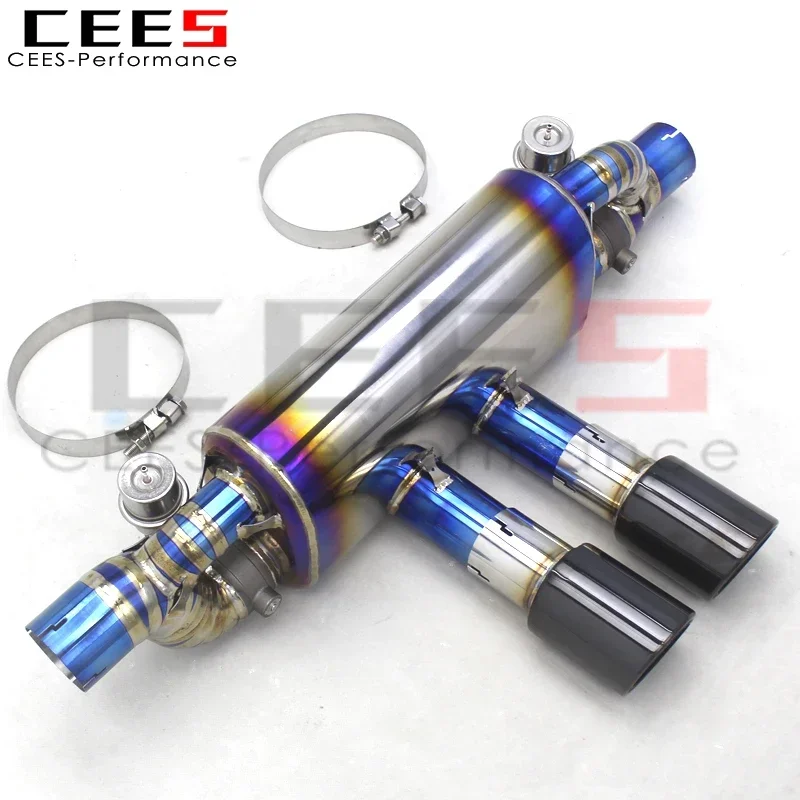 CEES Vacuum Valve Catback Exhaust System for Porsche 911 991/991.2 3.0T 2016-2018 Upgrades GT3 Titanium Escape Car Exhaust  Pipe