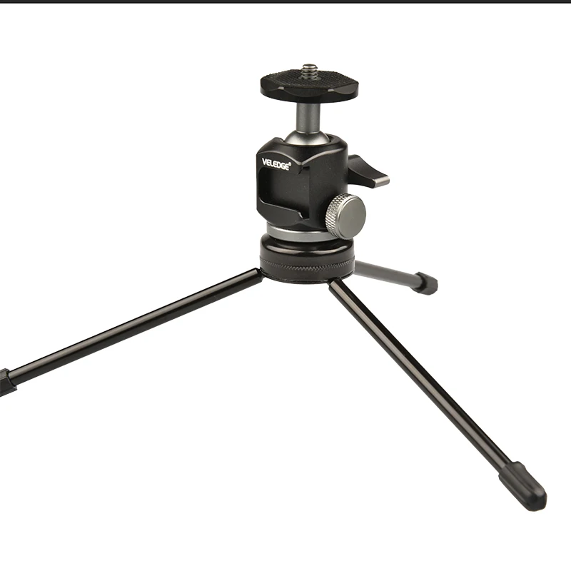 Настольный Трипод Vlogmagic Micropod с холодным башмаком, мини шариковая головка Для беззеркальных камер Dslr, смартфонов, прямой трансляции