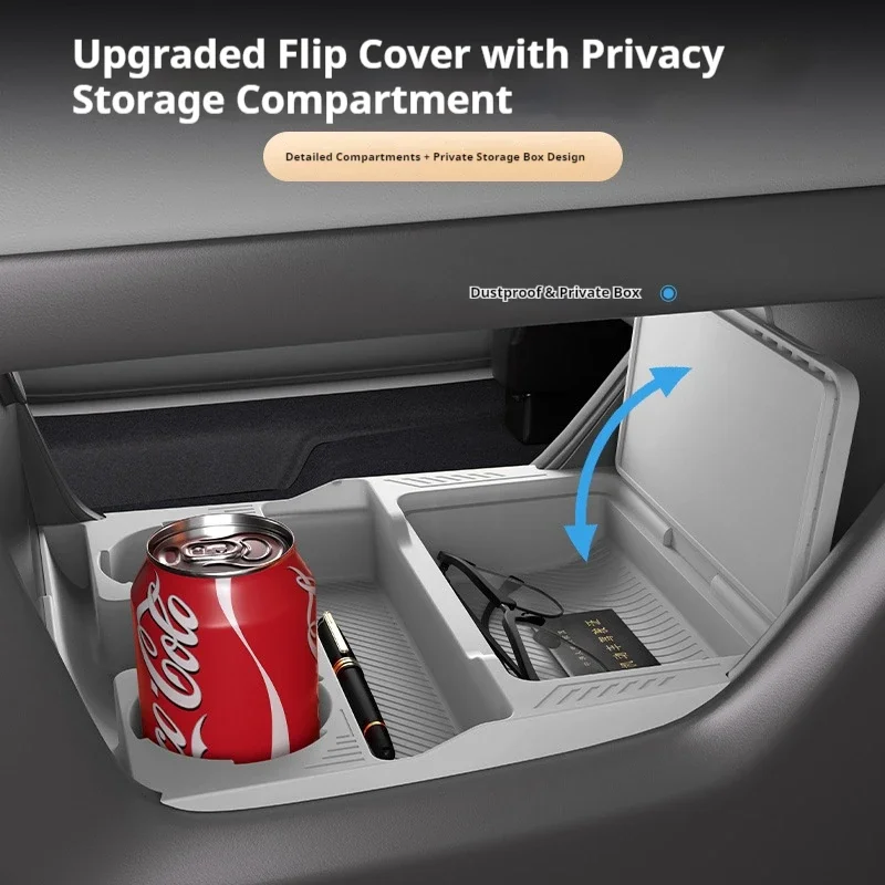 Convient pour la boîte de rangement sous le contrôle Central pour Dongfeng Yipai 008 2024, accessoires de modèle de voiture