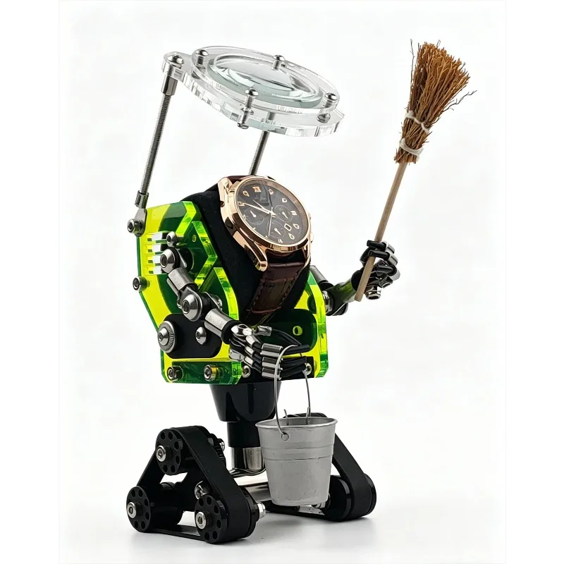 Elevate Your Workspace or Home Decor with This Creative Robot Watch Holder, A Perfect Blend of Functionality and Artistic