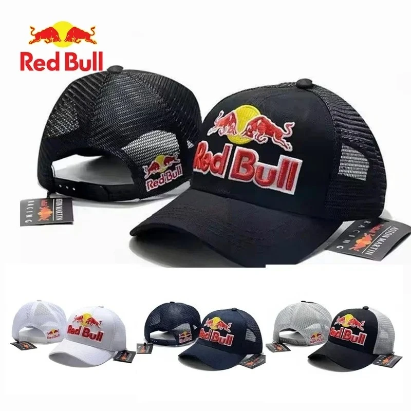 Gorra Red Bull Racing, gorra de béisbol Red Bull de alta calidad para hombre, gorra deportiva Red Bull de verano para mujer