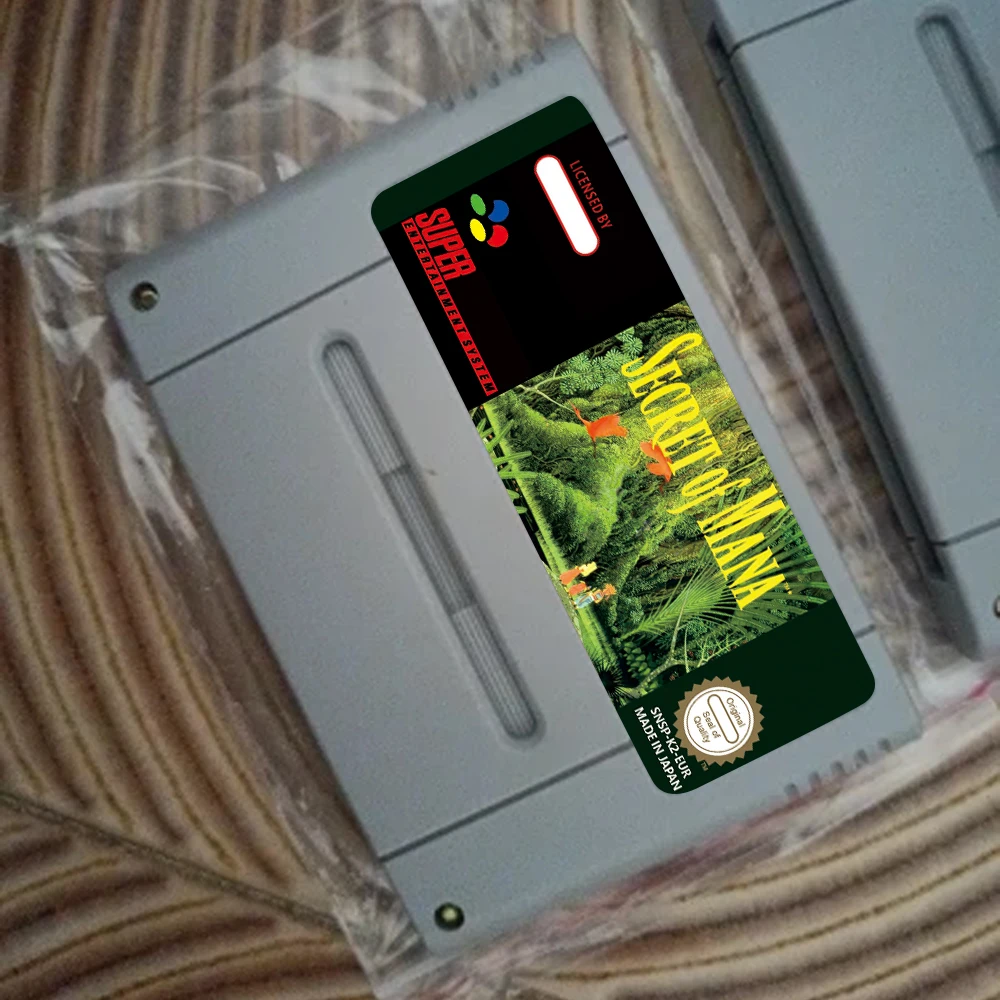 RPG Game Secret of Mana 16-Bit USA/EUR/JAP Cartridge With Box English Spanish, French, German for SNES Video Game Consoles - Image 3