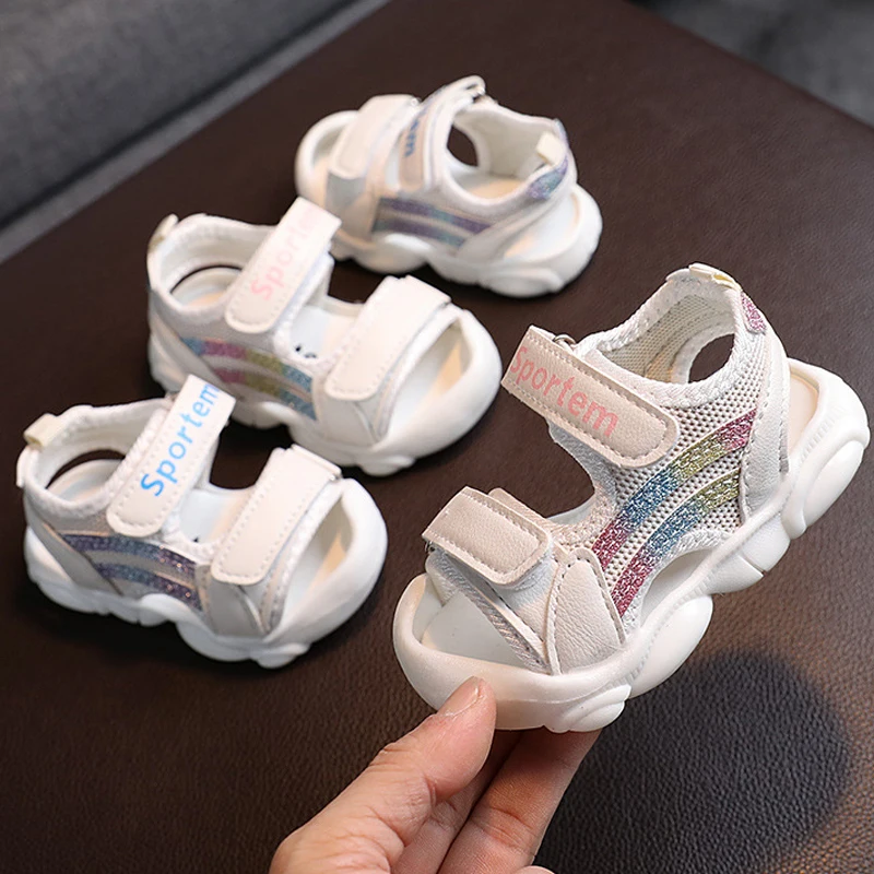 Infant Sandals Baby Girl Shoes 1 Year Summer Soft Sole Non-slip Sport Sandals Toddler Boys Beach Shoe Kids Sandalia Infantil