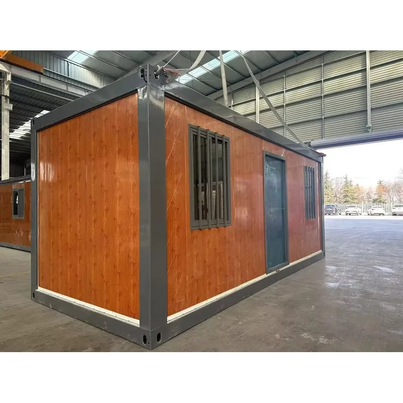 2026Hot Z-Folding Detach Container House Temporary Residence Wooden Steel China Breathable Portable Flat Pack Mobile Home