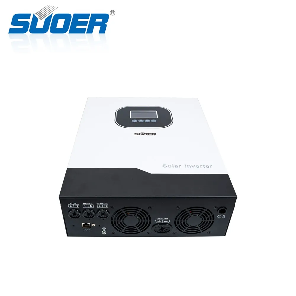 Hot Sale 4.2kw Hybrid Solar Inverter Pure Sine Wave AC Inverter With MPPT Controller For Kenyan Market Single Output 60Hz