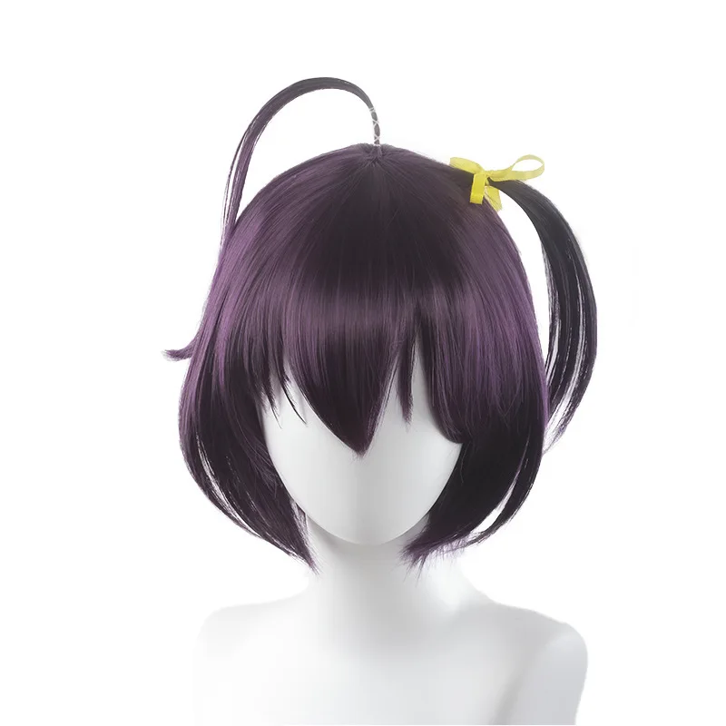 

Kuroneko Rinko Anime Wig Cosplay Black And Purple Wig Moe Also Want To Fall In Love Cosplay Style