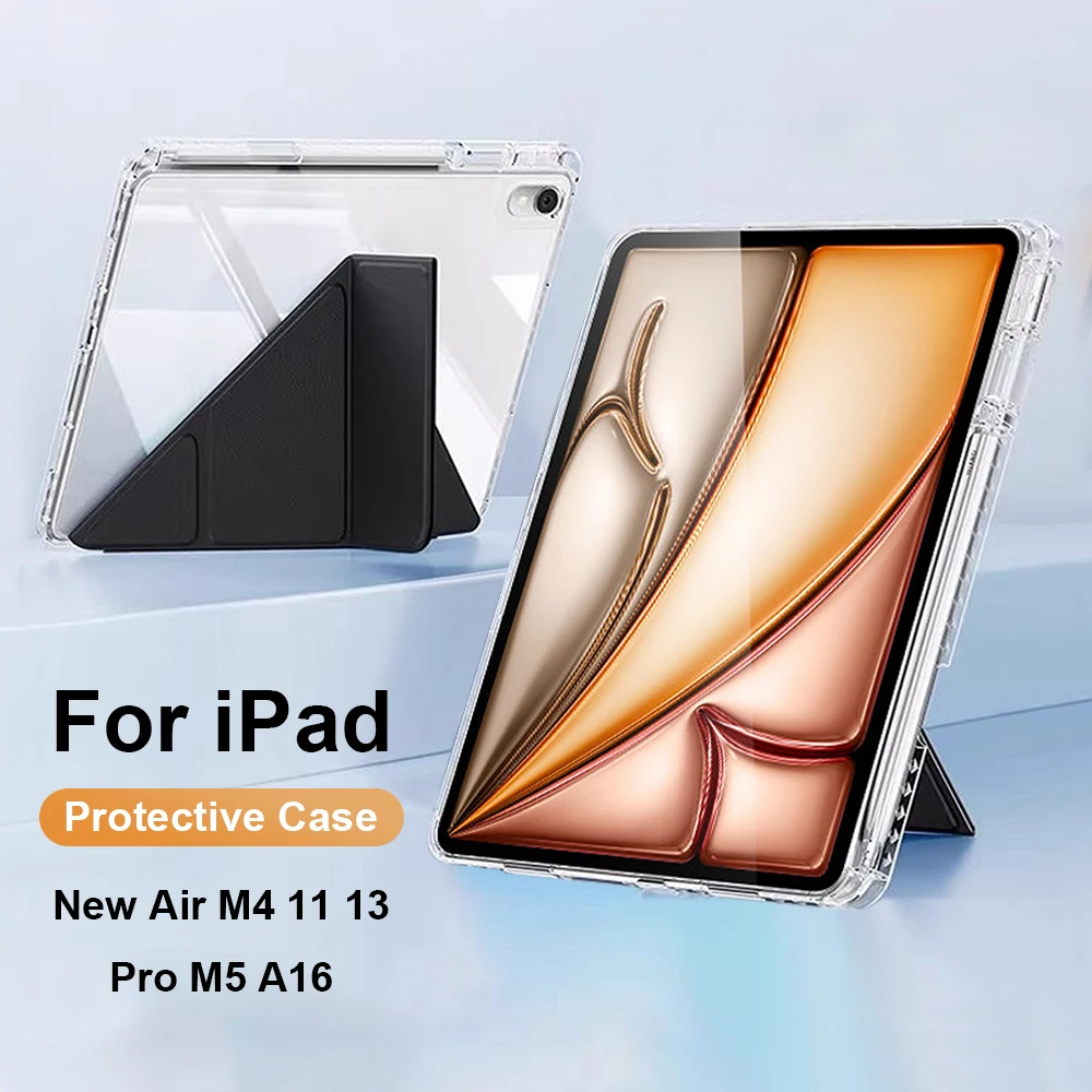 

Case For iPad Air 11 M4 2026 Pro 13 M5 12.9 12 9 A16 11th 10th 10 Generation For iPad Air 4 5 7th 8th 9th 10.2 Protective Cover