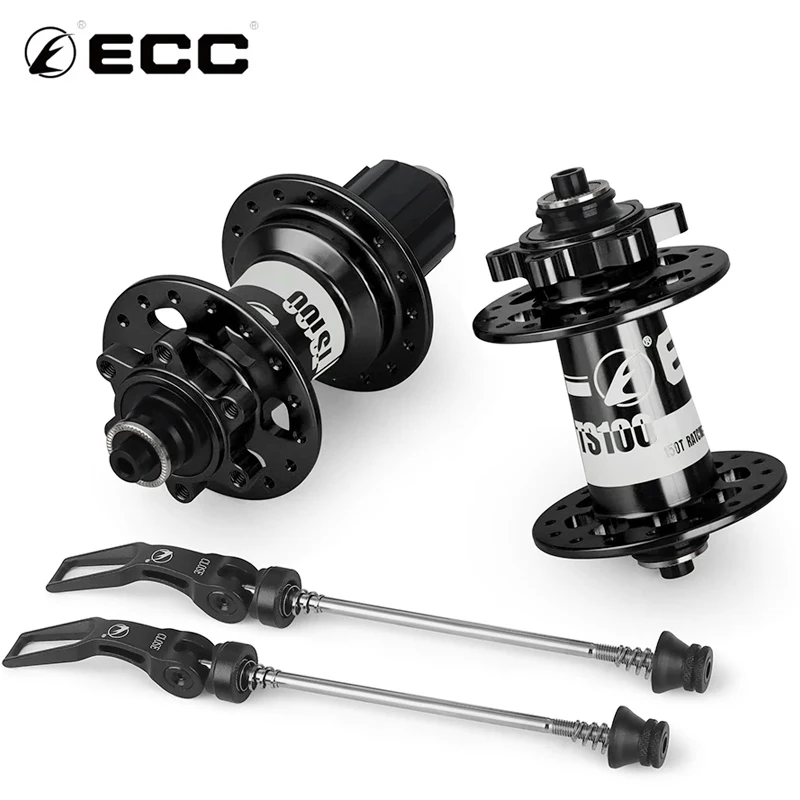 

ECC MTB Hub Ratchet 150T Boost -15x110 148x12 and QR 135x10 100x9mm 4 Bearing Ultra Lubricant 32H J-spoke Bicycle accessories