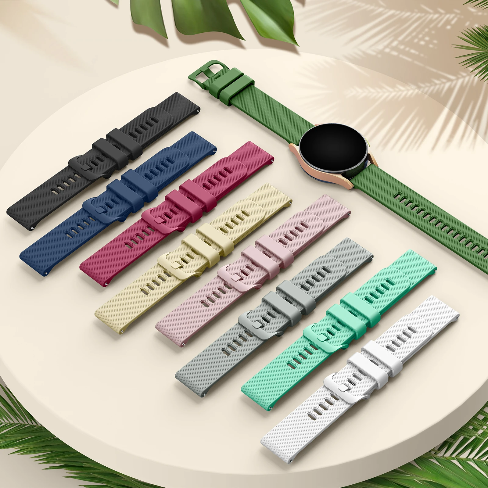 

Мягкий силиконовый ремешок 22 мм для Xiaomi Watch S4 S3 S2 S1 Active Pro/Color 2/Color Sport Edition/Redmi watch 5 Active/5 Lite Strap