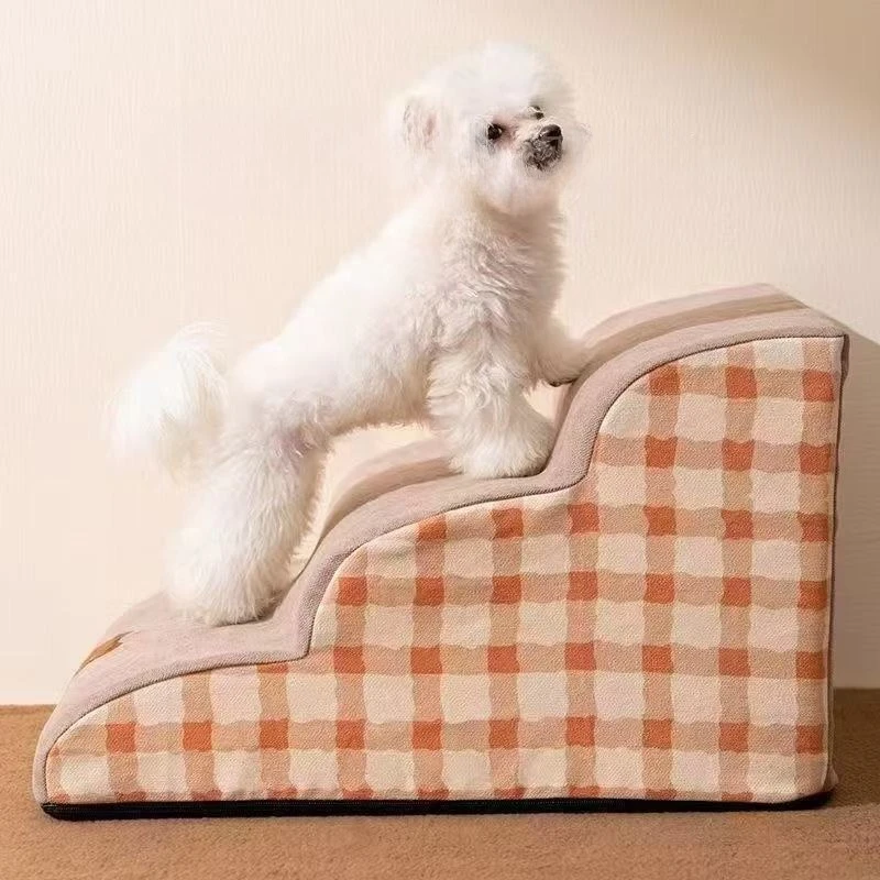 

Лестница-пандус для домашних животных: 2/3 ступеньки, прикроватная, для собак, кошек, щенков и маленьких собак