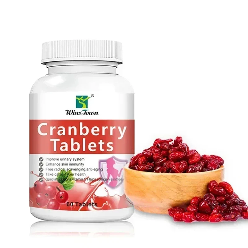 

1 bottle of cranberry slices to supplement energy improve skin enhance immunity beauty and health food