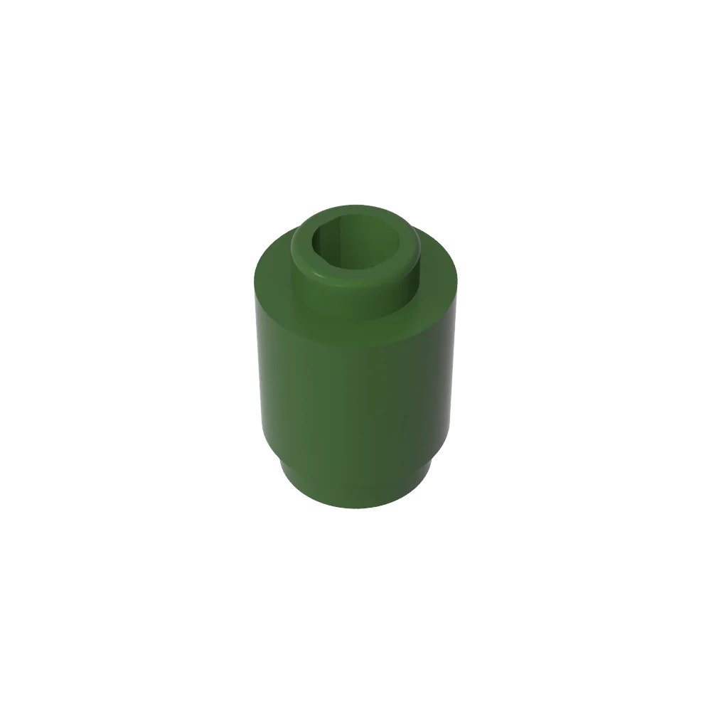 Gobricks GDS-605 RUNDER STEIN 1X1 kompatibel mit Lego 3062 30068 35390 pädagogischen Bausteinen, technisch