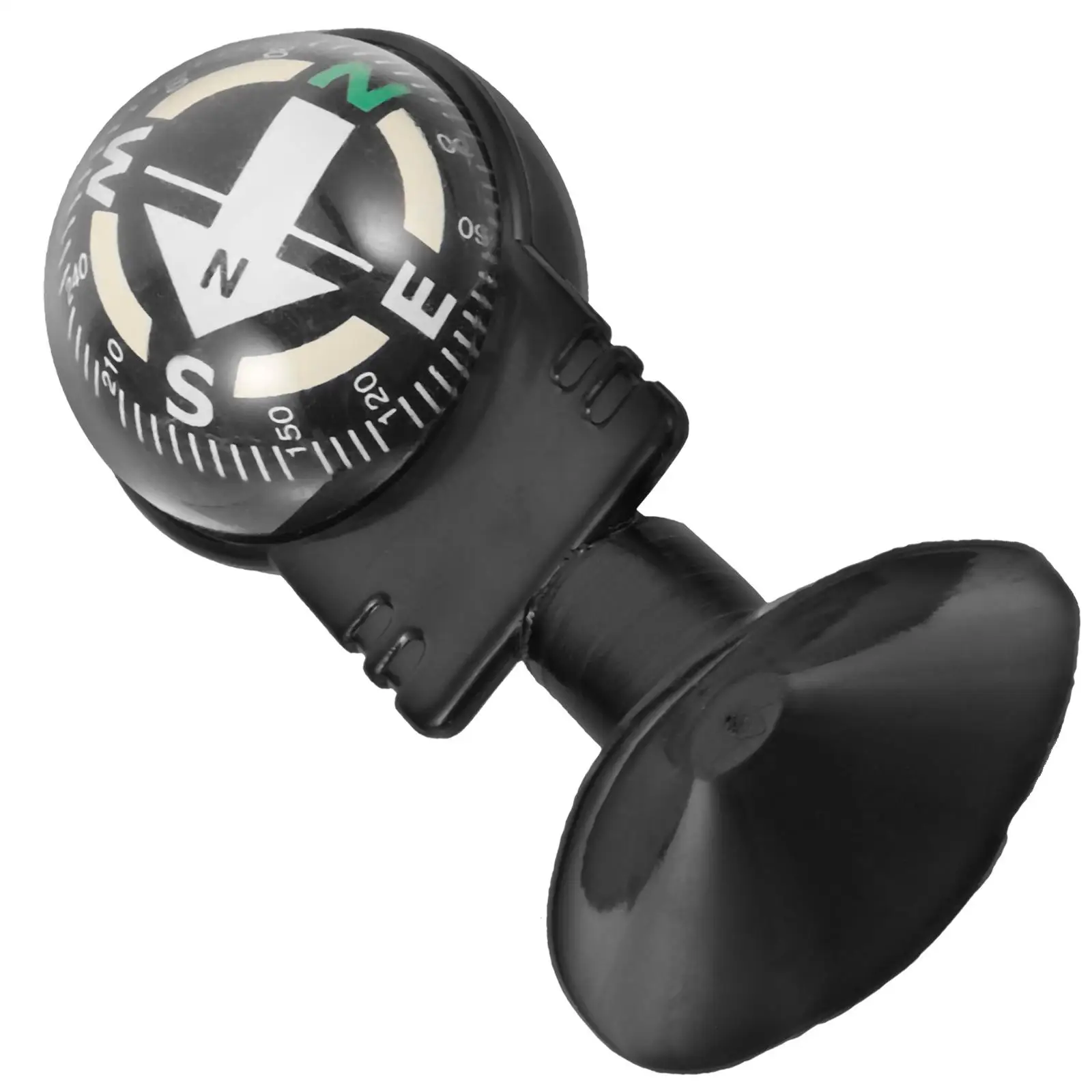 

Mini Car Compass Ball LC282 Adjustable Mount Navigation Tool for Vehicles Boats Off Road ATVs Marine Dash Gifts Travel Camping