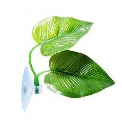 Plant Artificial Leaf Betta Hammock Fish Tank Spawning Rest Bed Aquariums Decor