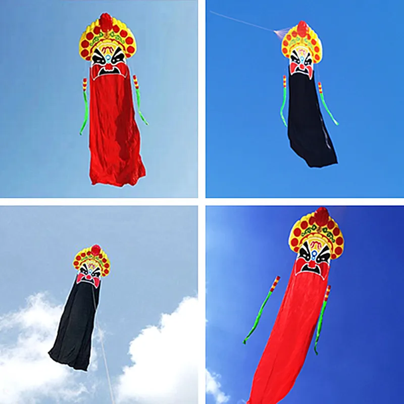 

Free Shipping 12m chinese traditiona kites flying inflatable games outdoor toys rebel winter papalotes koinobori cerf plane fun