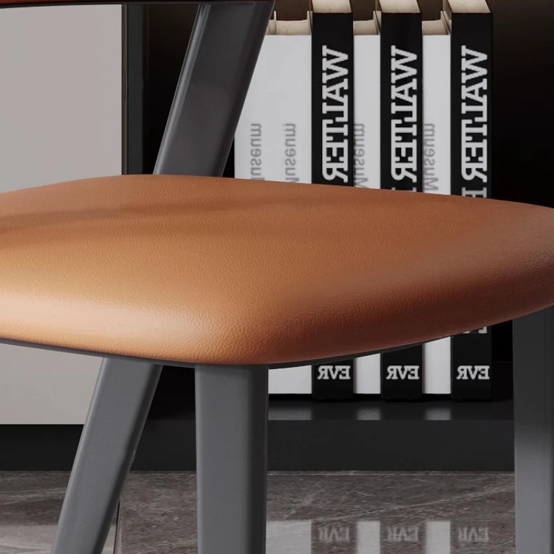 كراسي طعام بسيطة من الشمال مصنوعة من جلد البولي يوريثان للمطاعم والمشروبات وكراسي تناول الطعام المتقدمة للاسترخاء أثاث منزلي Sillas Lscy