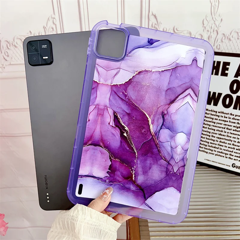 Marble Pattern Cover for Xiaomi Pad 6 Soft TPU Transparent Case for MI Pad 6 Pro 11'' 5 5 Pro 11 Inch Funda Ultra Light Cases