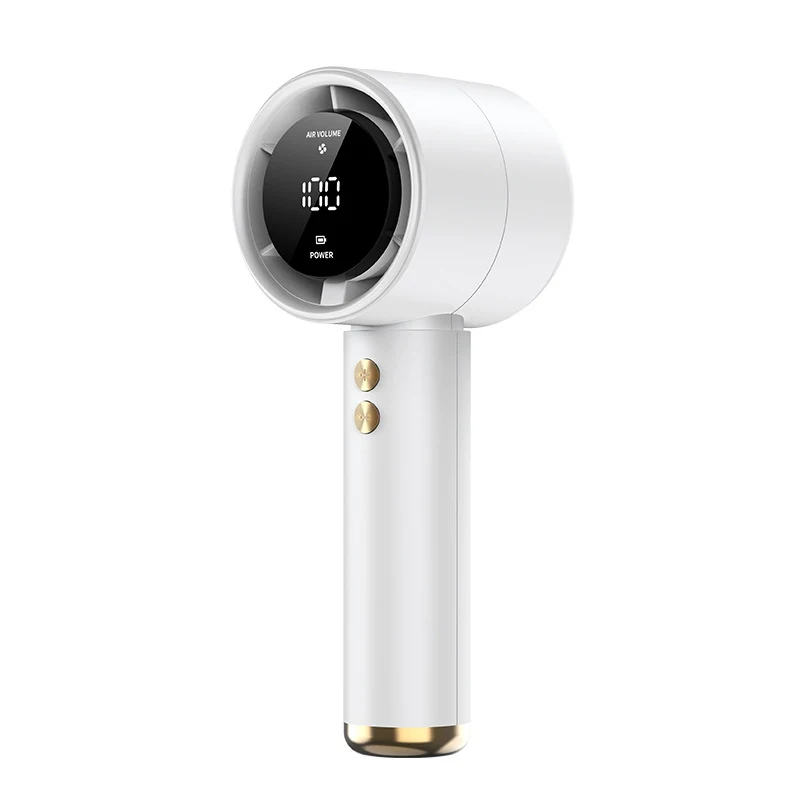 Mini-Handventilator, USB, schnelles Aufladen, tragbarer Luftrechner-Ventilator, stummgeschalteter Hochgeschwindigkeitsventilator für Reisen, Outdoor-Aktivitäten