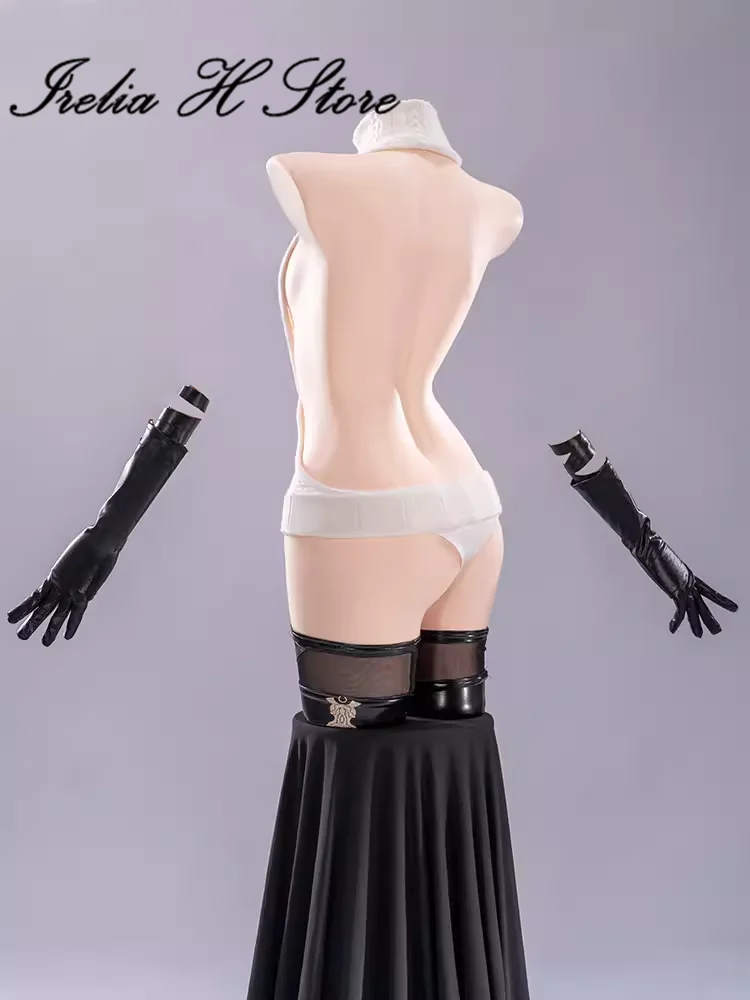 Irelia H Store 2B NieR:Automata 2B Cosplay Costume 2b Sexy lingeries sweater fanart game image 2