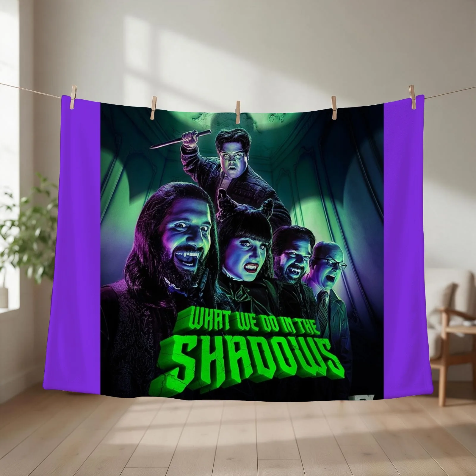 The Staten Island Gang Throw Blanket couch cozy soft plush fuzzy picnic outdoor blanket