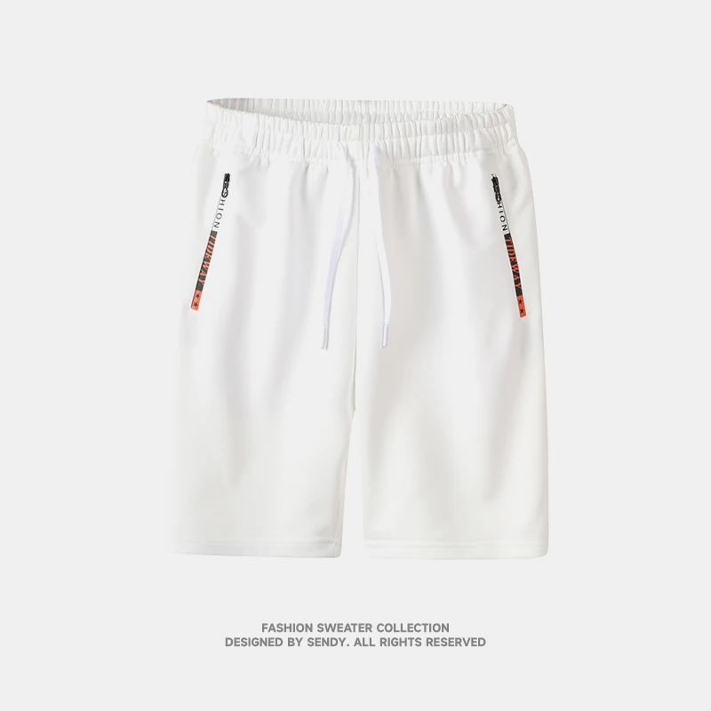 Shorts de praia soltos para homens, calções confortáveis, calções casuais, moletom esportivo de basquete, calças de verão