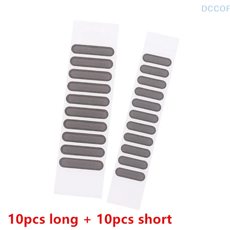 20Pcs Universal Mobile Phone Speaker Dustproof Net UltraThin Anti Dust Proof Adhesive Sticker Protector For Phone