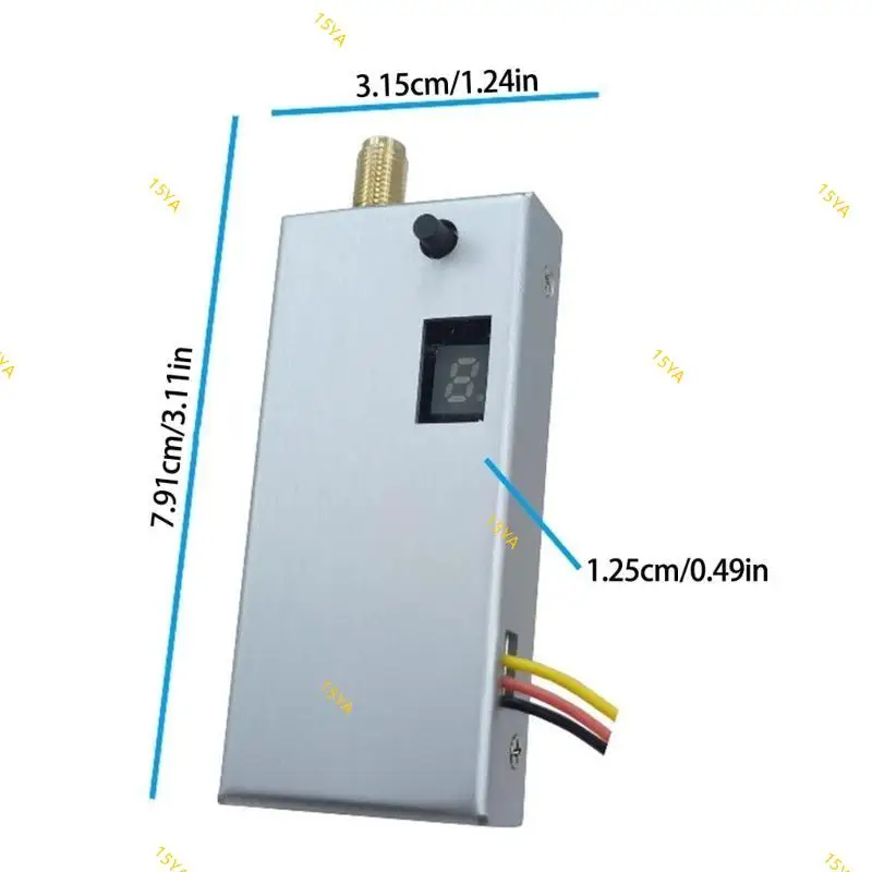 15ya-1セット12g-4wトランスミッター8チャネルスイッチングアンテナと一致するuavをレースするための安定したパフォーマンスをお楽しみください
