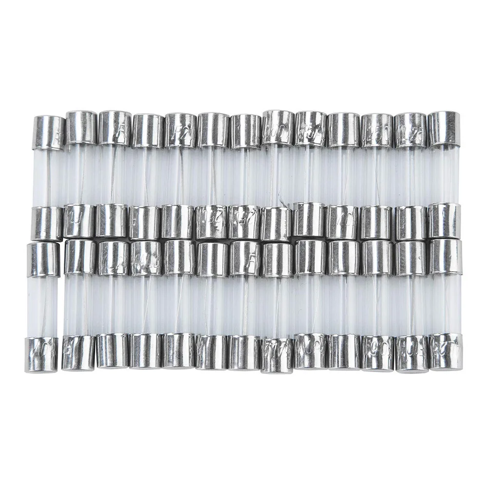 360Pcs/Box 24Values 5x20mm 6x30mm Fast Glass Fuse Kit 0.25A 0.5A 1A 2A 3A 5A 6A 8A 10A 15A 250V 5*20 6*30 Insurance Tube Package