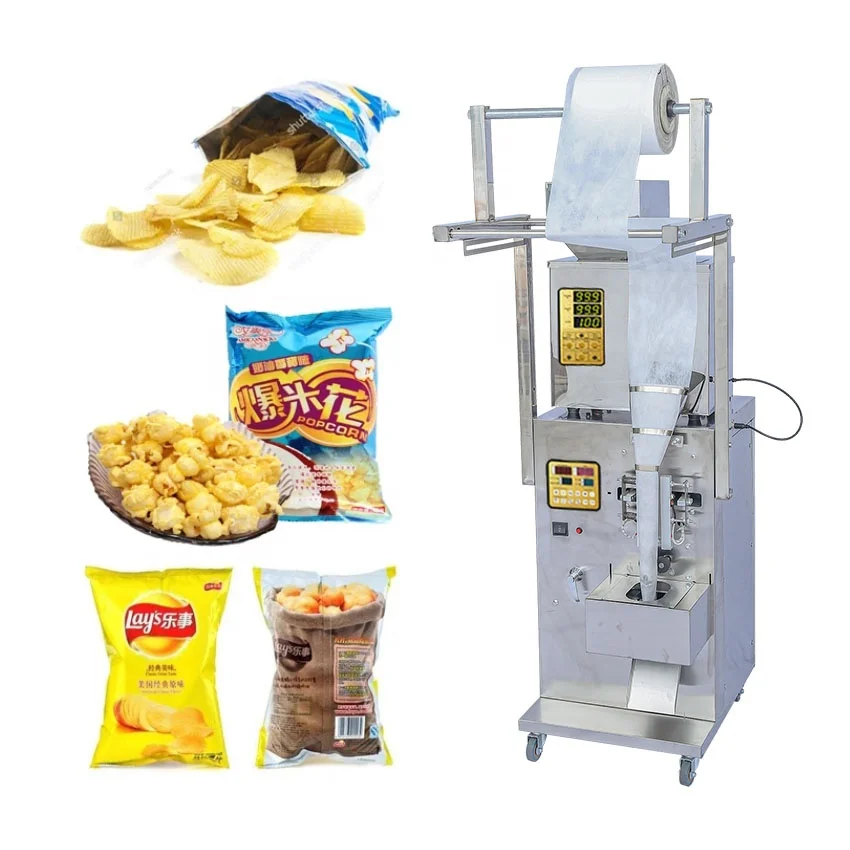 

Automatic Food Paper Packing Machine Candy Rice Spice Tea Multi-function Potato Chip Packaging Machine