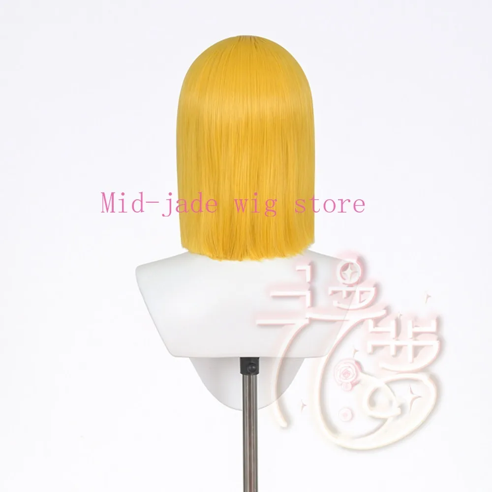 Yellow Diamond Cosplay Wig Golden Hair Style Realistic Scalp Synthetic Fiber Wig Character Hair Accessory view 3