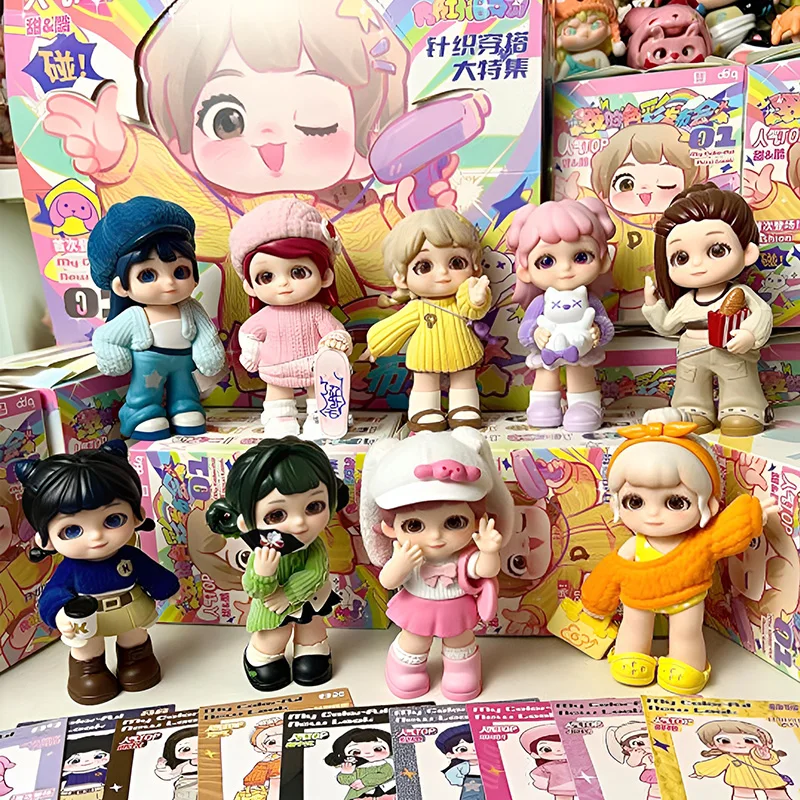 Letsvan My Color Release Series Blind Box Mini Doll Surprise Bag Tabletop Ornaments Surprise Mystery Boxes Collection Model Toys